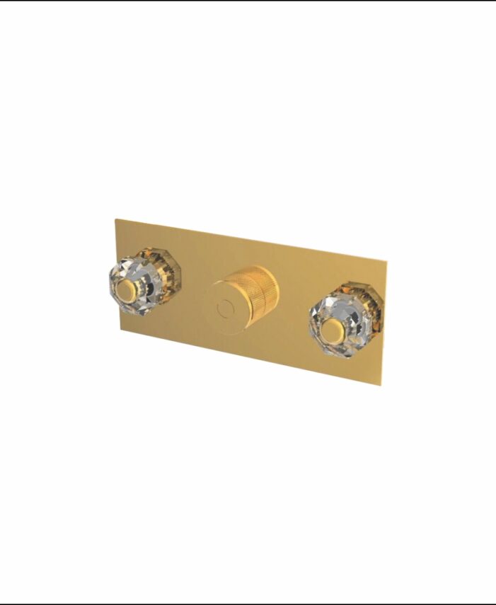 Concealed Diverter with separate hot & cold mixer