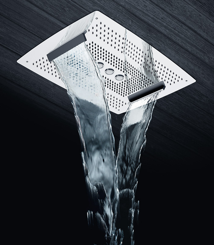 non led luxury shower